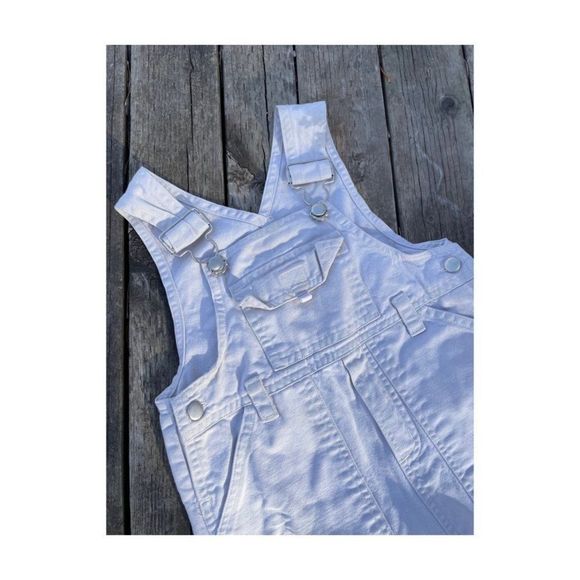 Vintage Y2K Vintage Beige Overalls 100% Cotton Baby Boots India Sz 30 lbs - Picture 5 of 12